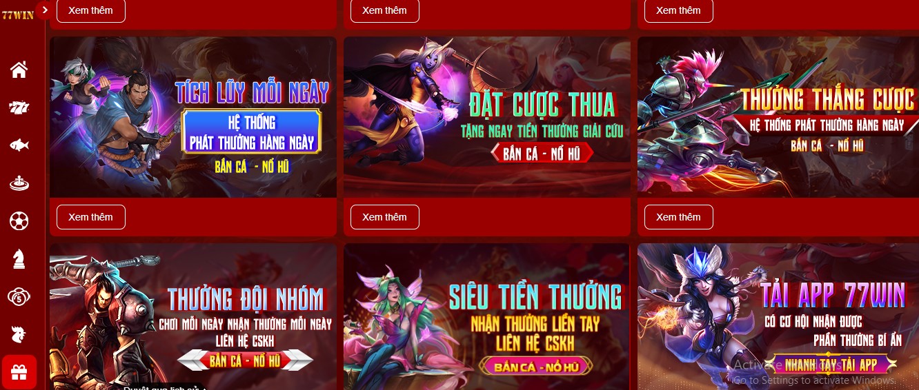 Chơi game, nạp tiền 77win đi nào